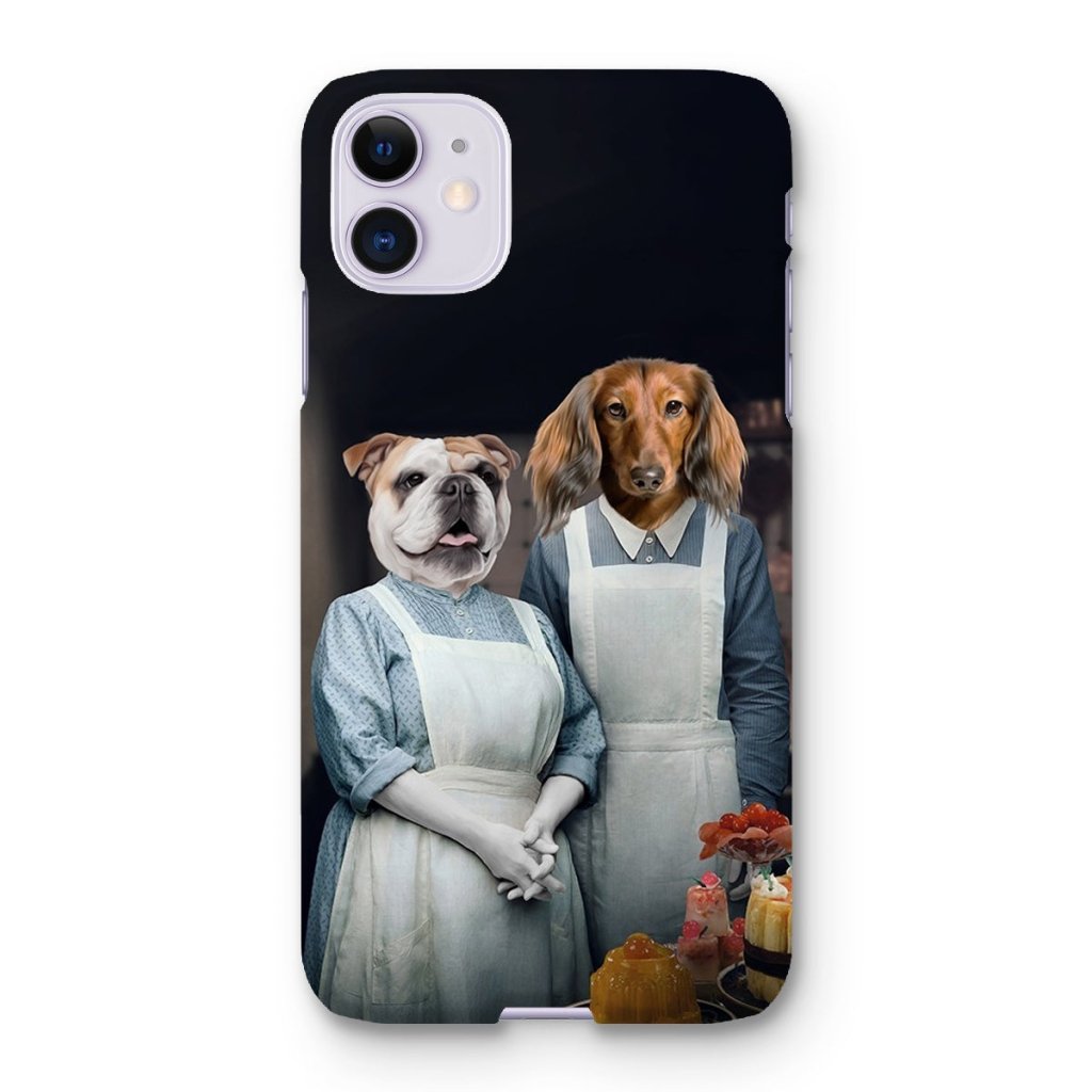 Beryl & Daisy (Downton Abbey Inspired): Custom Pet Snap Phone Case - Paw & Glory - Dog Portraits - Pet Portraits