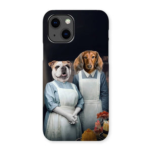 Beryl & Daisy (Downton Abbey Inspired): Custom Pet Snap Phone Case - Paw & Glory - Dog Portraits - Pet Portraits