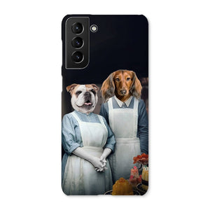 Beryl & Daisy (Downton Abbey Inspired): Custom Pet Snap Phone Case - Paw & Glory - Dog Portraits - Pet Portraits