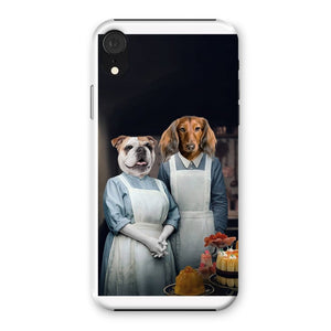 Beryl & Daisy (Downton Abbey Inspired): Custom Pet Snap Phone Case - Paw & Glory - Dog Portraits - Pet Portraits