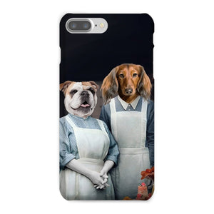 Beryl & Daisy (Downton Abbey Inspired): Custom Pet Snap Phone Case - Paw & Glory - Dog Portraits - Pet Portraits