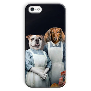 Beryl & Daisy (Downton Abbey Inspired): Custom Pet Snap Phone Case - Paw & Glory - Dog Portraits - Pet Portraits