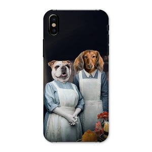 Beryl & Daisy (Downton Abbey Inspired): Custom Pet Snap Phone Case - Paw & Glory - Dog Portraits - Pet Portraits