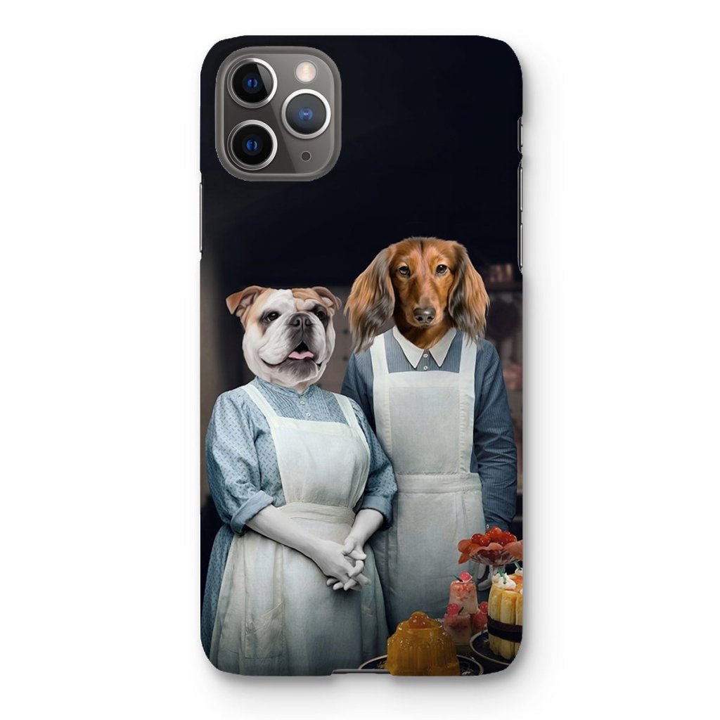 Beryl & Daisy (Downton Abbey Inspired): Custom Pet Snap Phone Case - Paw & Glory - Dog Portraits - Pet Portraits