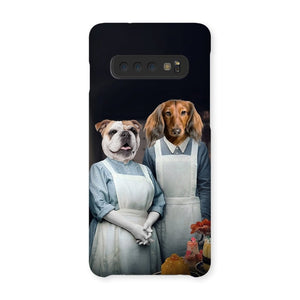 Beryl & Daisy (Downton Abbey Inspired): Custom Pet Snap Phone Case - Paw & Glory - Dog Portraits - Pet Portraits