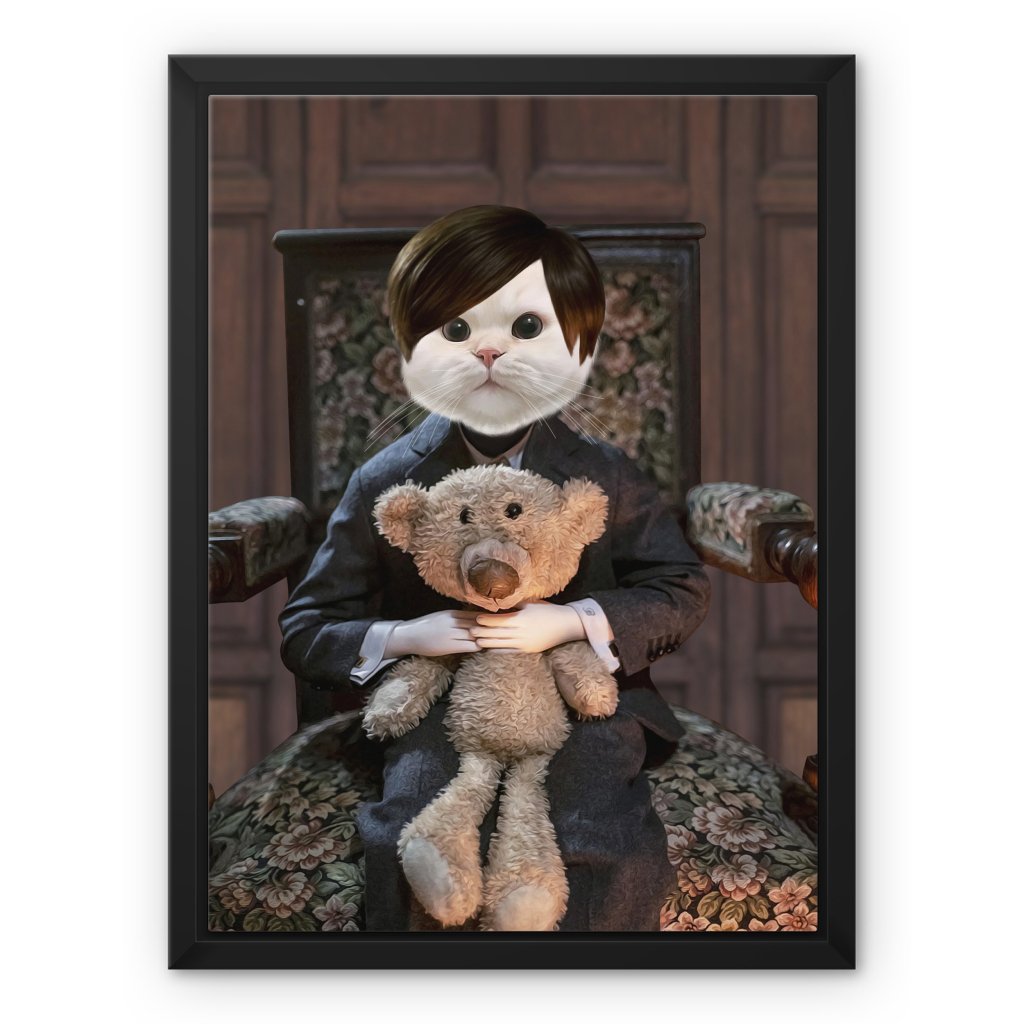 Creepy Doll Custom Pet Canvas | Custom Pet Portrait Canvas | Paw & Glory
