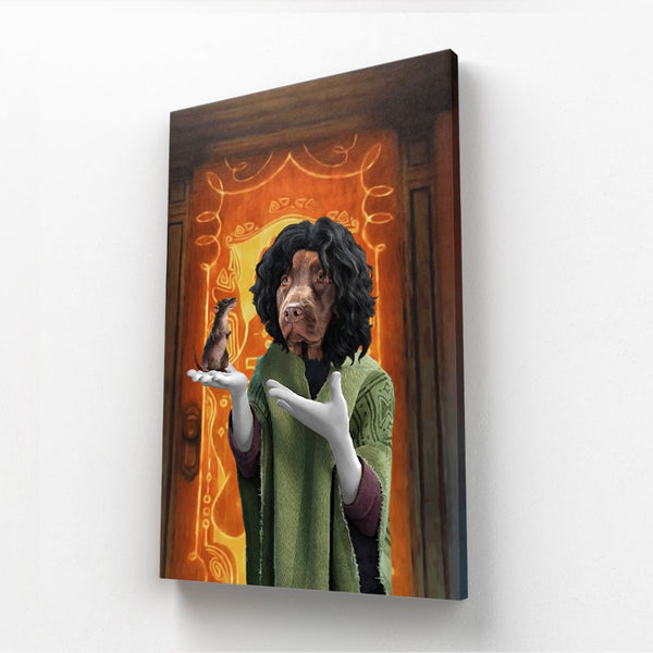 Mysterious Uncle Custom Pet Canvas | Custom Pet Portrait Canvas | Paw & Glory