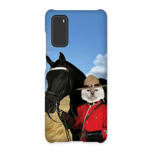 Canadian Police Officer: Custom Pet Phone Case - Paw & Glory - Dog Portraits - Pet Portraits