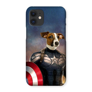 Captain Pawmerica: Custom Pet Phone Case - Paw & Glory - Dog Portraits - Pet Portraits