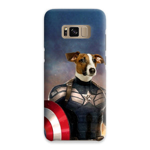 Captain Pawmerica: Custom Pet Phone Case - Paw & Glory - Dog Portraits - Pet Portraits