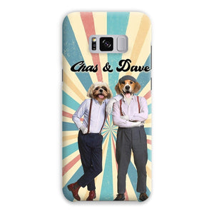 Chas & Dave: Custom Pet Phone Case - Paw & Glory - Dog Portraits - Pet Portraits