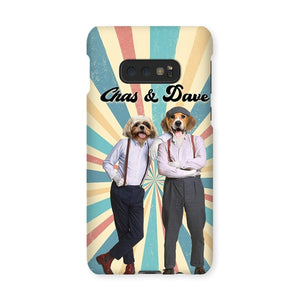 Chas & Dave: Custom Pet Phone Case - Paw & Glory - Dog Portraits - Pet Portraits