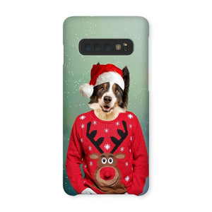 Christmas Jumper Dude: Custom Pet Phone Case - Paw & Glory - Dog Portraits - Pet Portraits