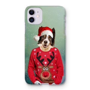 Christmas Jumper Dude: Custom Pet Phone Case - Paw & Glory - Dog Portraits - Pet Portraits