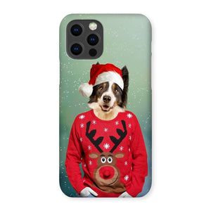 Christmas Jumper Dude: Custom Pet Phone Case - Paw & Glory - Dog Portraits - Pet Portraits