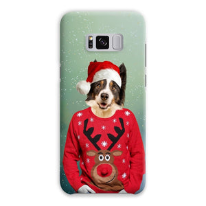 Christmas Jumper Dude: Custom Pet Phone Case - Paw & Glory - Dog Portraits - Pet Portraits