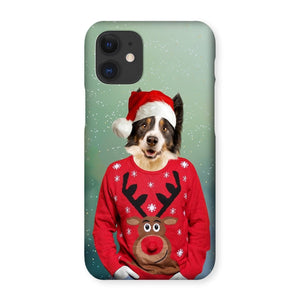 Christmas Jumper Dude: Custom Pet Phone Case - Paw & Glory - Dog Portraits - Pet Portraits