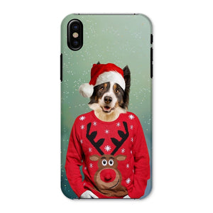 Christmas Jumper Dude: Custom Pet Phone Case - Paw & Glory - Dog Portraits - Pet Portraits
