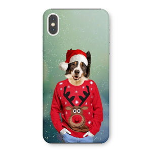 Christmas Jumper Dude: Custom Pet Phone Case - Paw & Glory - Dog Portraits - Pet Portraits