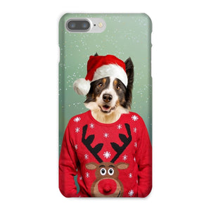 Christmas Jumper Dude: Custom Pet Phone Case - Paw & Glory - Dog Portraits - Pet Portraits