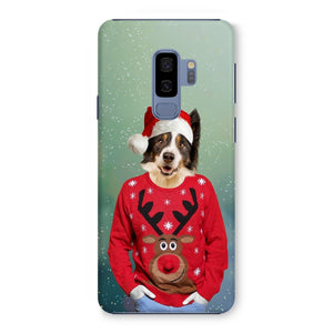 Christmas Jumper Dude: Custom Pet Phone Case - Paw & Glory - Dog Portraits - Pet Portraits