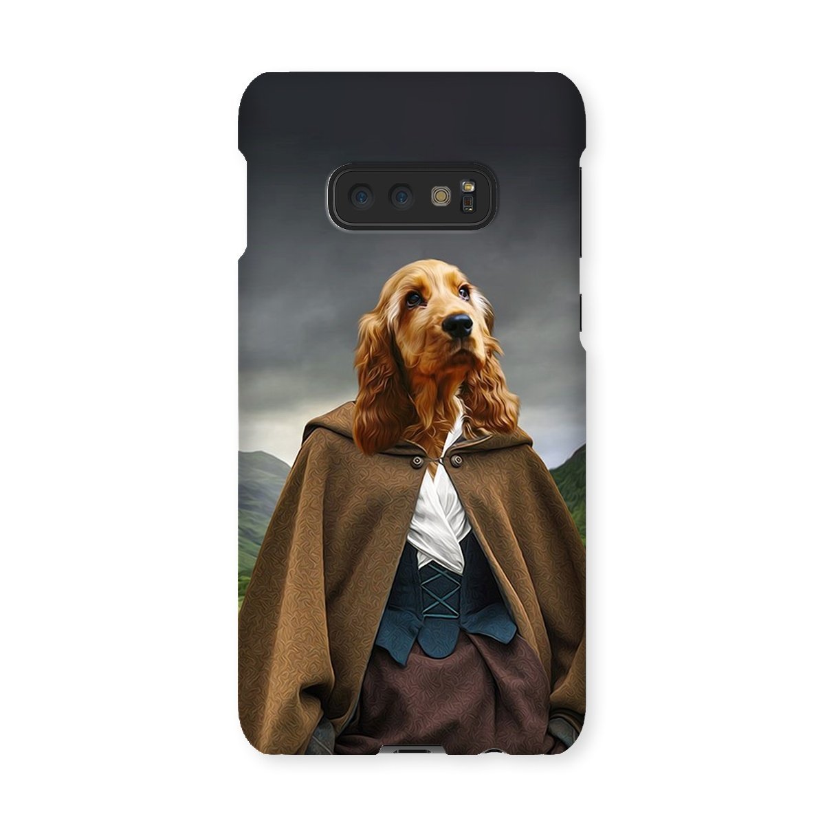 Claire (Outlander Inspired): Custom Pet Phone Case - Paw & Glory - Dog Portraits - Pet Portraits
