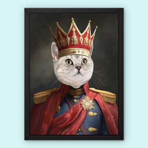 Commodore: Custom Pet Canvas - Paw & Glory - Dog Portraits - Pet Portraits