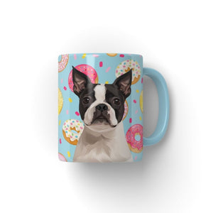 Custom Modern: Pet Portrait Coffee Mug - Paw & Glory - Dog Portraits - Pet Portraits