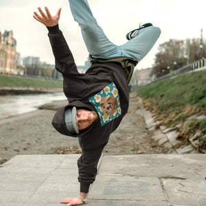 Custom Modern: Unisex Pet Portrait Hoodie - Paw & Glory - Dog Portraits - Pet Portraits