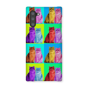 Custom Old School Pop Art: Pet Portrait Snap Phone Case - Paw & Glory - Dog Portraits - Pet Portraits