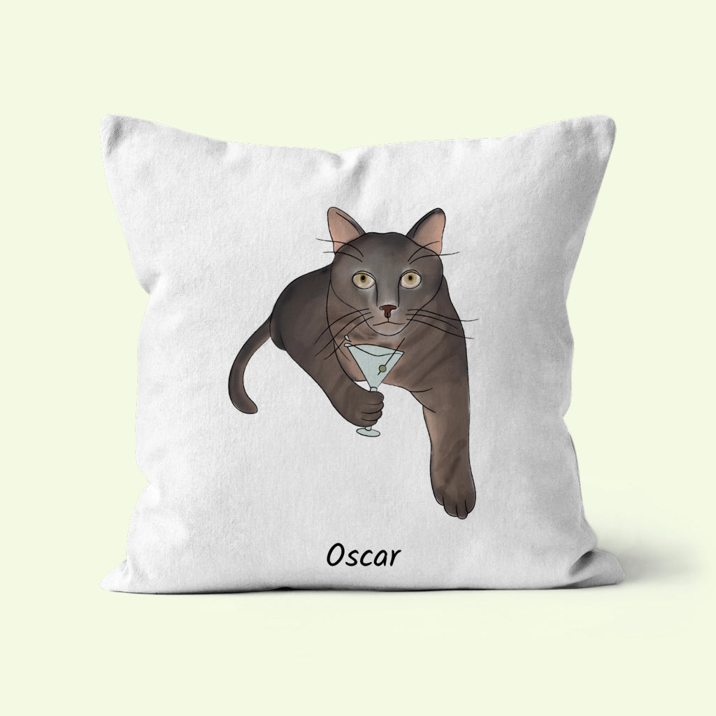 Custom Ugly: Pet Portrait Pillow - Paw & Glory - Dog Portraits - Pet Portraits