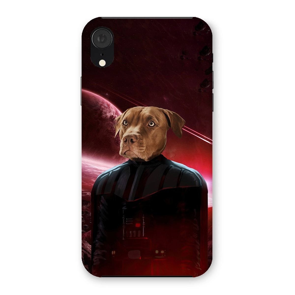 Darth Vadar (Star Wars Inspired): Custom Pet Phone Case - Paw & Glory - Dog Portraits - Pet Portraits