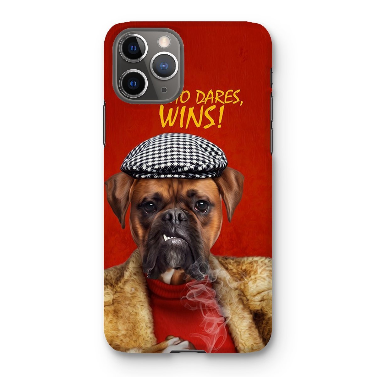 Delboy (Only Fools & Horses Inspired): Custom Pet Phone Case - Paw & Glory - Dog Portraits - Pet Portraits