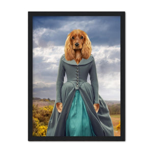 Demelza (Poldark Inspired): Custom Pet Portrait - Paw & Glory - Dog Portraits - Pet Portraits