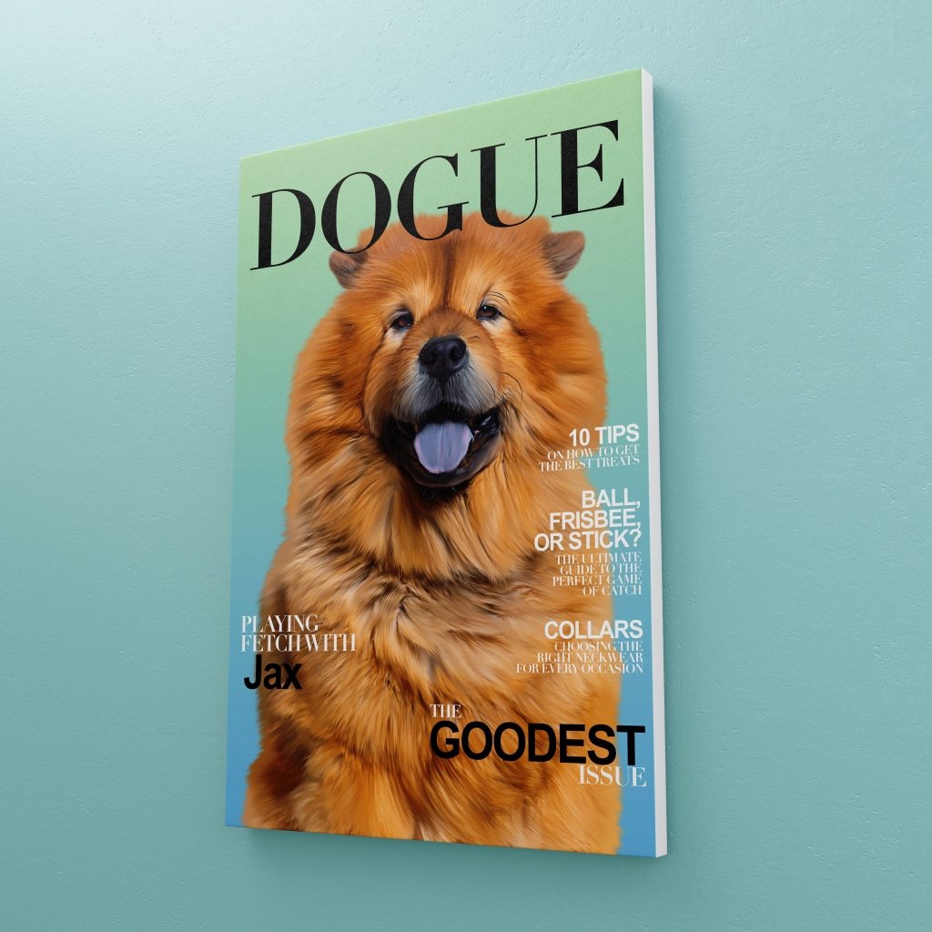 Dogue: Custom Pet Canvas - Paw & Glory - Dog Portraits - Pet Portraits