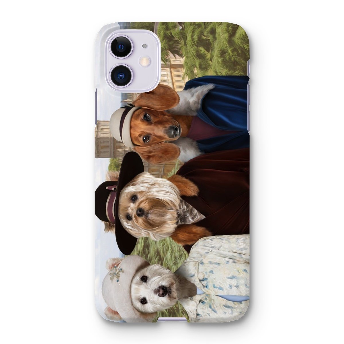 Downton Ladies: Custom Pet Phone Case - Paw & Glory - Dog Portraits - Pet Portraits