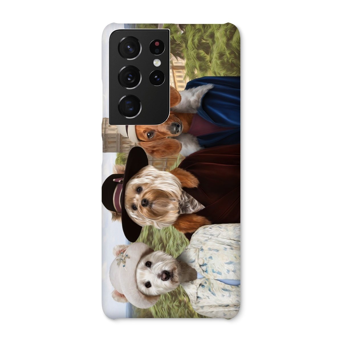 Downton Ladies: Custom Pet Phone Case - Paw & Glory - Dog Portraits - Pet Portraits