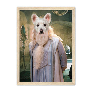 Dumbledore (Harry Potter Inspired): Custom Pet Portrait - Paw & Glory - Dog Portraits - Pet Portraits