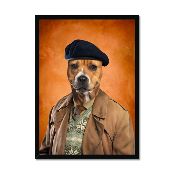 Accident-Prone Gentleman Custom Pet Portrait | Custom Pet Portrait | Paw & Glory