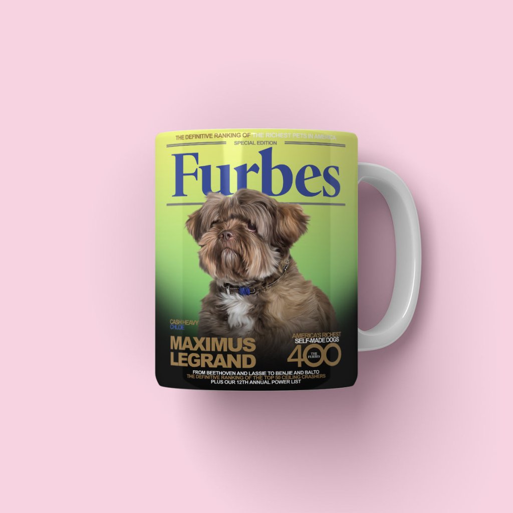 Furbes: Custom Pet Coffee Mug - Paw & Glory - Dog Portraits - Pet Portraits