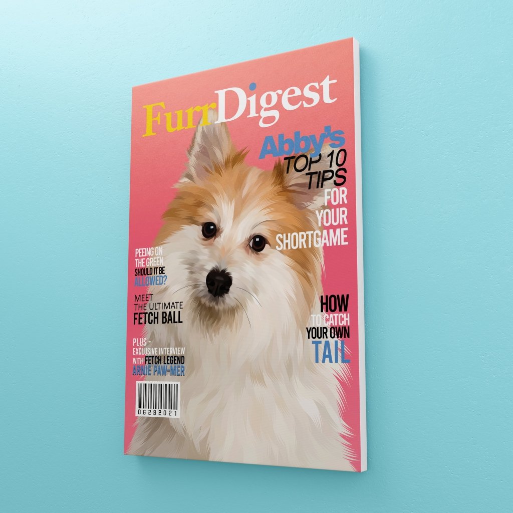 Furr Digest : Custom Pet Canvas - Paw & Glory - Dog Portraits - Pet Portraits