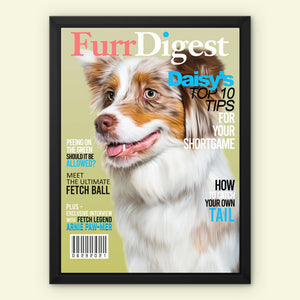 Furr Digest : Custom Pet Canvas - Paw & Glory - Dog Portraits - Pet Portraits