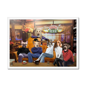 Furrends (Friends Inspired): Custom Pet Portrait - Paw & Glory - Dog Portraits - Pet Portraits