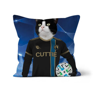 Furrladelphia Union Football Club: Custom Pet Pillow - Paw & Glory - Dog Portraits - Pet Portraits