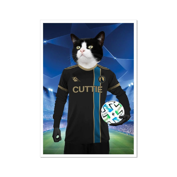 Furrladelphia Union Football Club: Custom Pet Poster - Paw & Glory - Dog Portraits - Pet Portraits