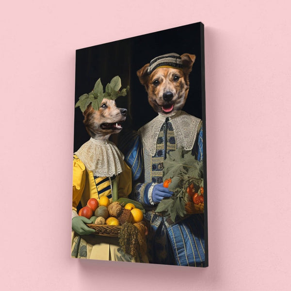 Gardeners: Custom Pet Canvas | custom pet canvas | Paw & Glory