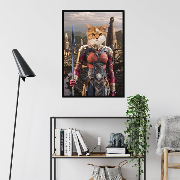Warrior General Custom Pet Portrait | Paw & Glory
