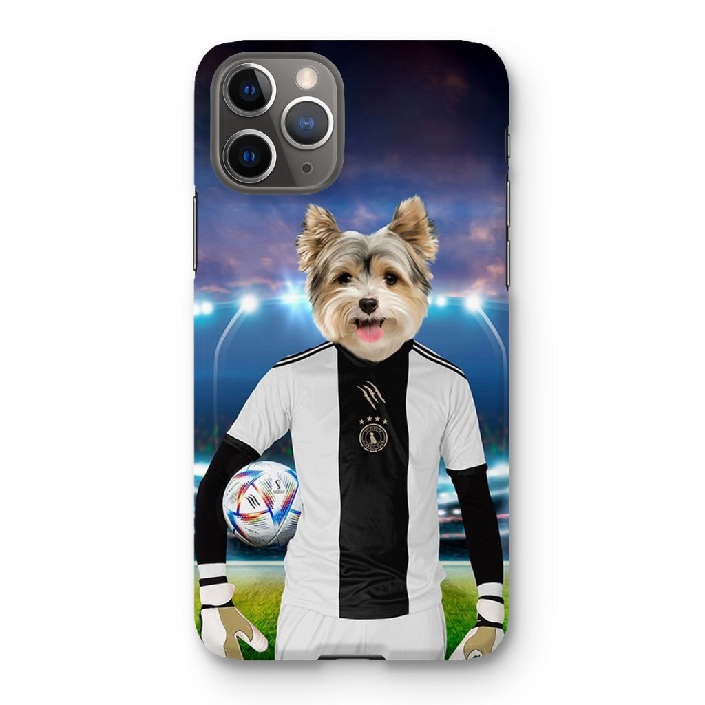 Germany Football Team (FIFA 2022): Custom Pet Phone Case - Paw & Glory - Dog Portraits - Pet Portraits