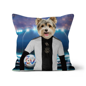 Germany Football Team (FIFA 2022): Custom Pet Pillow - Paw & Glory - Dog Portraits - Pet Portraits