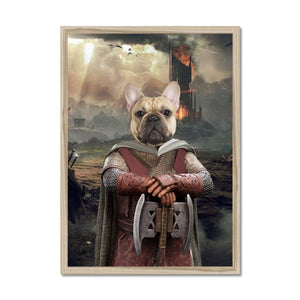 Gimli (Lord Of The Rings Inspired): Custom Pet Portrait - Paw & Glory - Dog Portraits - Pet Portraits